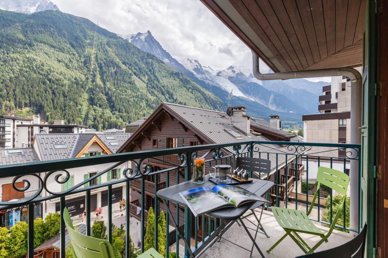 Central Duplex Apartment - Blanc Neige - Happy Rentals Chamonix Ngoại thất bức ảnh
