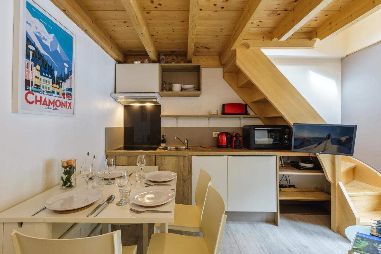 Central Duplex Apartment - Blanc Neige - Happy Rentals Chamonix Ngoại thất bức ảnh