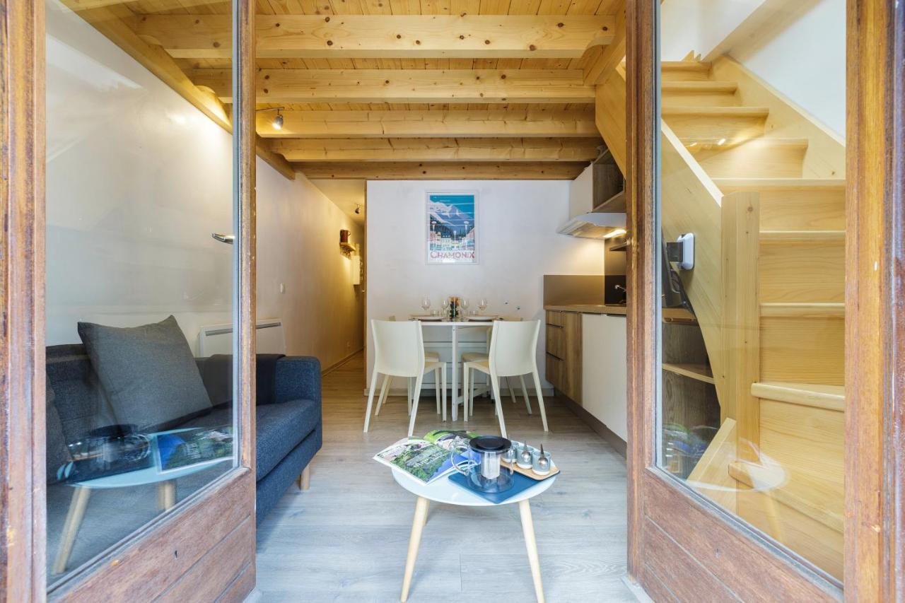 Central Duplex Apartment - Blanc Neige - Happy Rentals Chamonix Ngoại thất bức ảnh